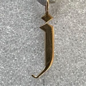 Jennifer Fisher Gothic Letter Charm